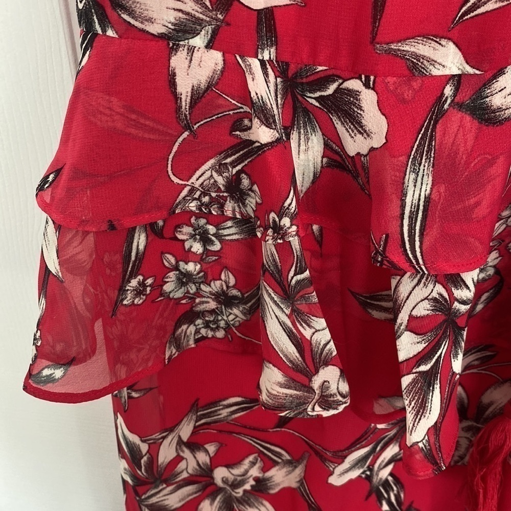 Taylor NWT Hot Pink Maxi Dress, size 8. - Picture 7 of 17